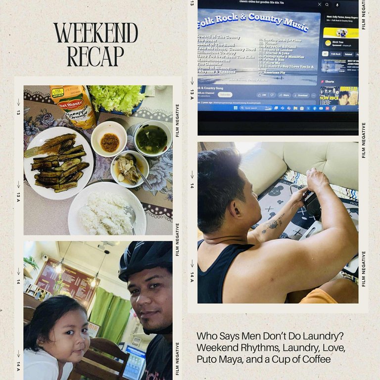Steam Iron, Playlist, Dried Fish and a Milk Tea Date: A Father's Weekend Journal 