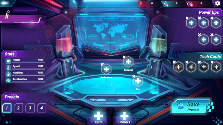 Legendary engine on moonkarts