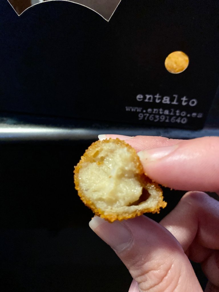 Croqueta de bacalao