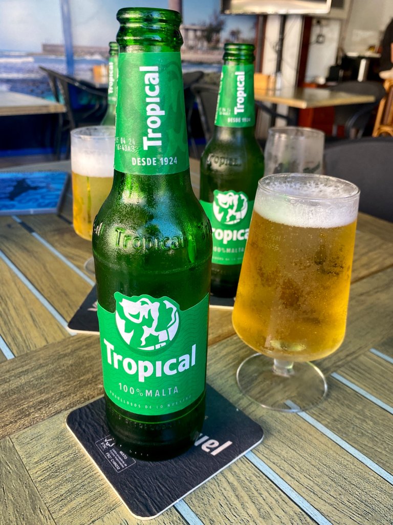 La tropical beer