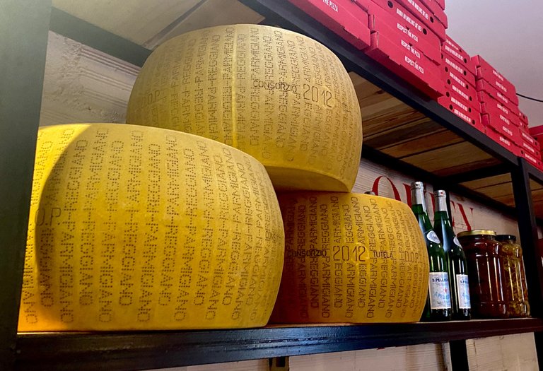 OMG el Parmigiano Reggiano :O