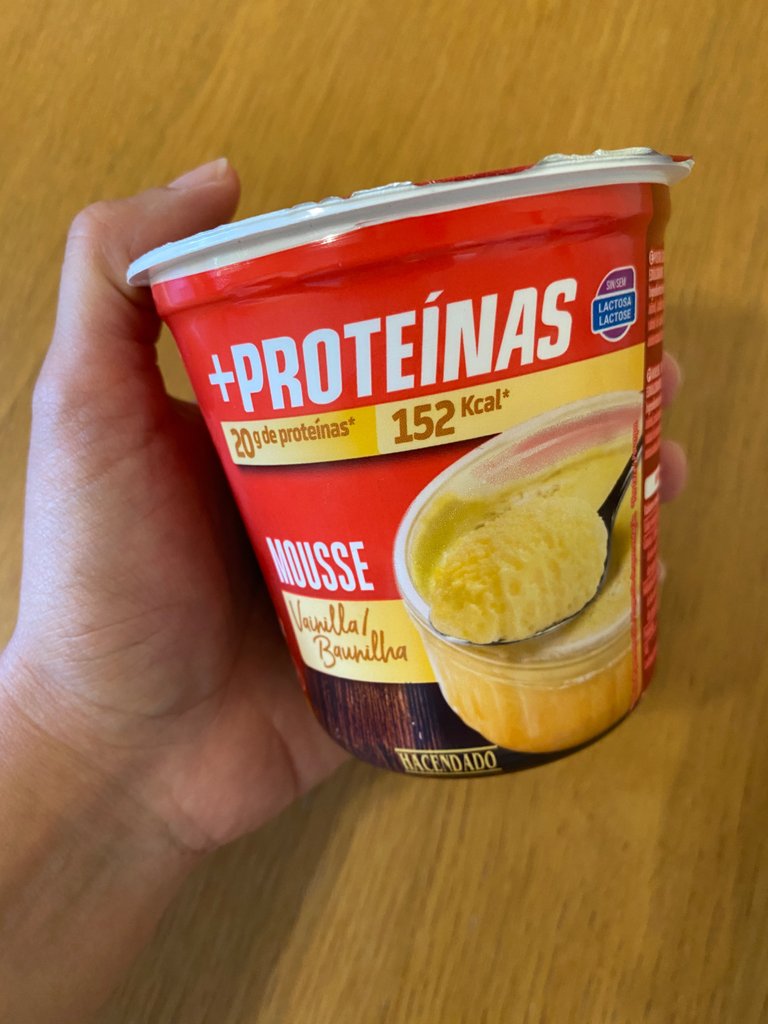 Vanilla protein mousse 1,35 €