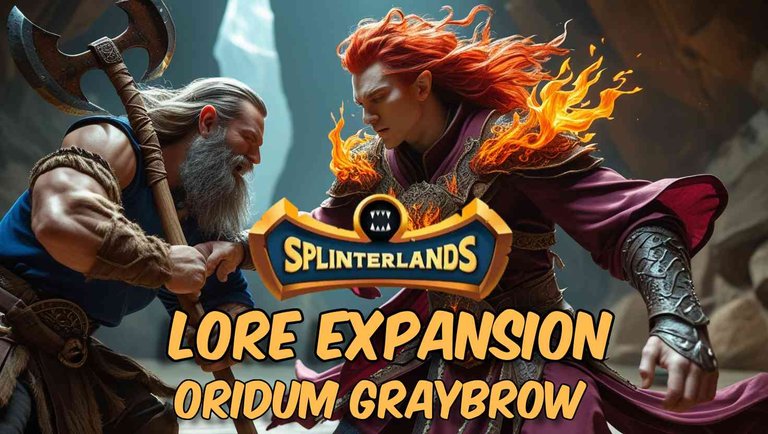 Oridum Graybrow and the Burning of Stillmere, a Splinterlands lore expansion.