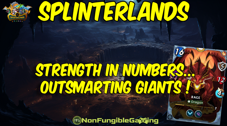 Splinterlands - Strength in Numbers: Outsmarting Giants!