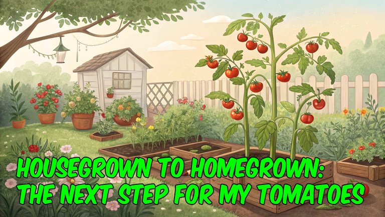 Housegrown to Homegrown: The Next Step for My Tomatoes