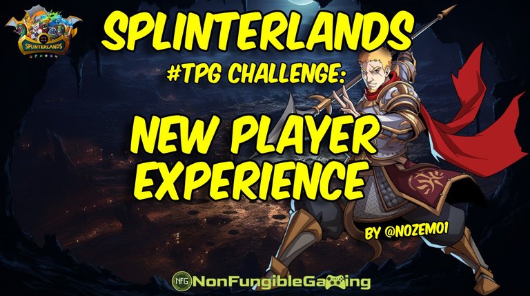 Splinterlands - #TPGCHALLENGE: New Player Experience