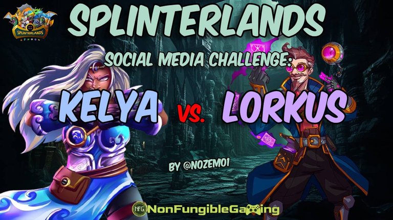 Splinterlands - Kelya vs. Lorkus, fighting a $600+ team isn't easy!