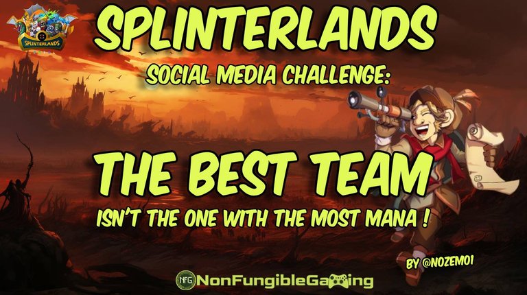 Splinterlands - The team with the most mana doesn't always win!