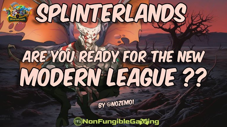 Splinterlands: Are you ready for the new Modern League??