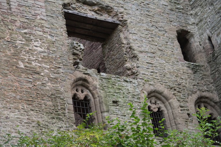 Another view of a castle wall