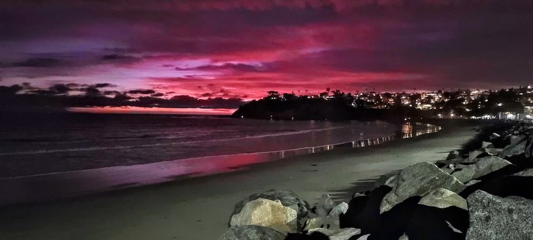 I love that Southern California sky. Taken at Cabrillo Beach.