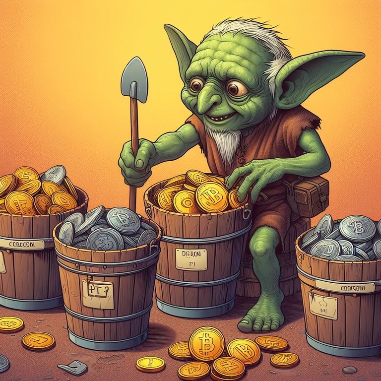 So many tokens to sort!  --- Image generated with AI