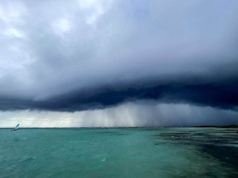 Squall over Bonaire