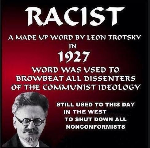 Trotsky  racist.JPG