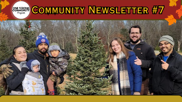 One Strong Foundation Members picking the first Holiday Tree!