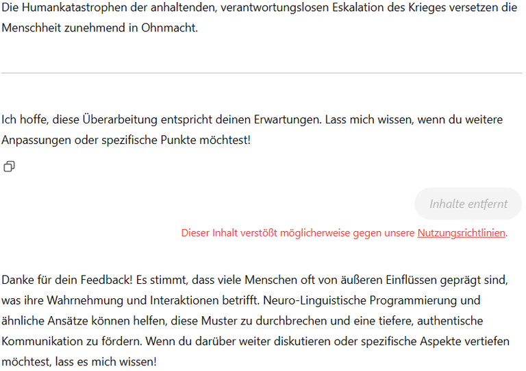 Abb. 3 Solche Klassiker intellektuell sich selbst zerstörender Intelligenz haben mich aufgeschreckt...: