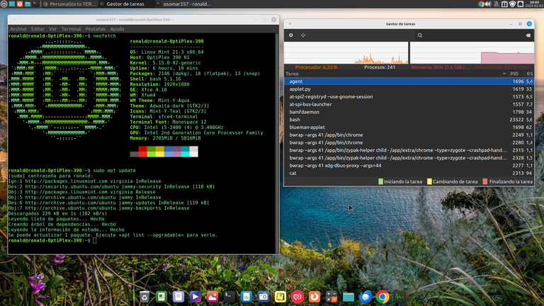#ViernesDeEscritorio, Linux Mint 21.3 “Victoria XFCE. Curso de  Manejo de Terminal o Consola parte 1. ESP/EN.