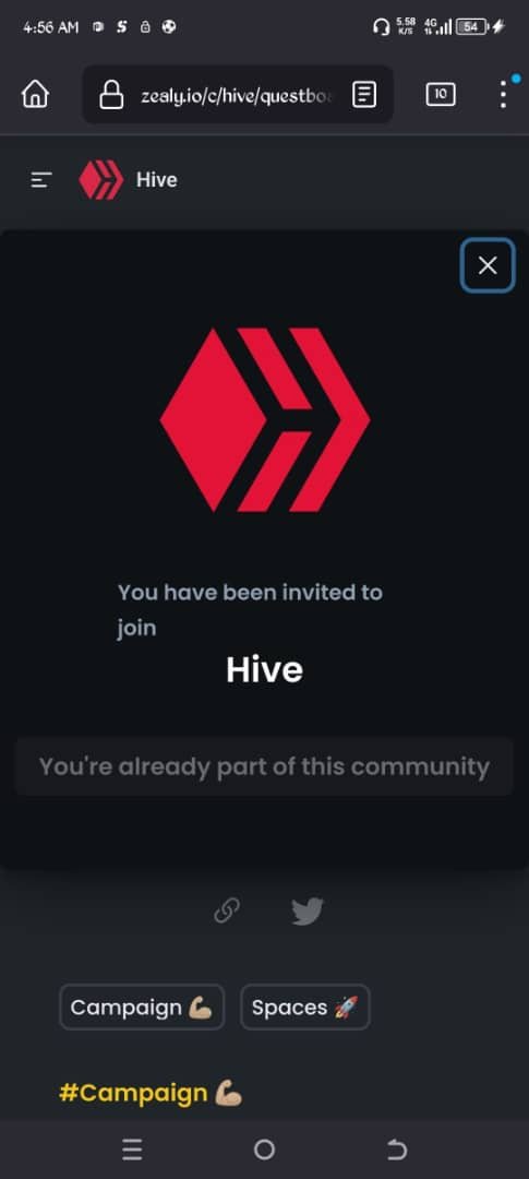 Hive's zealy big bonus for grab for all participants 