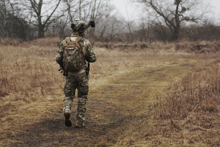 I will never be colonized again a soldier said