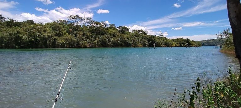 view of Lake Corumbá, in one of the fishing areas