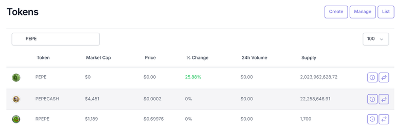 PEPE Token Reward - Halving - Pool Changes