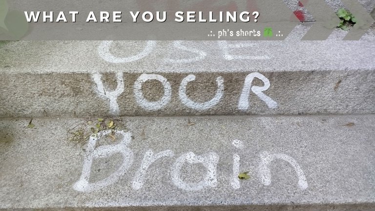 What Are You Selling? .:. Ph's Shorts 🩳