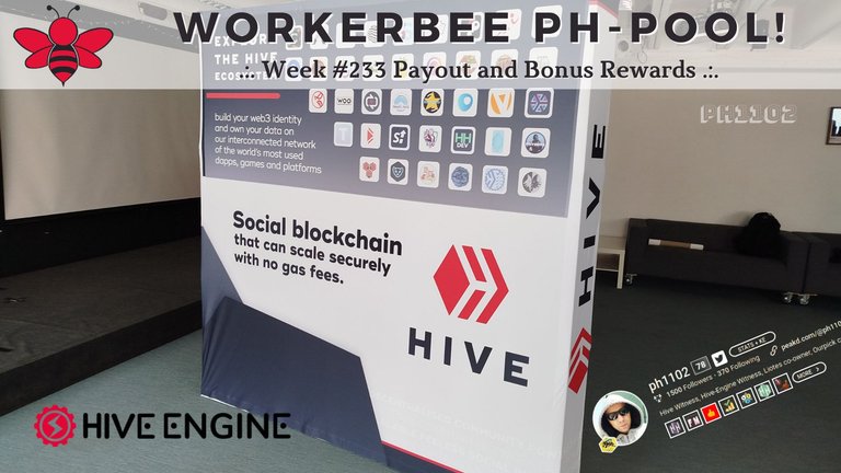 1500 Followers Reached! .:. WorkerBee PH-Pool Week 233