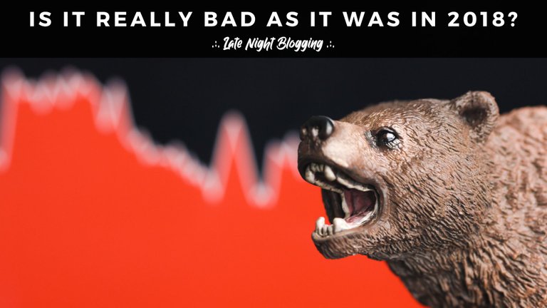 Is It Really Bad As It Was in 2018? .:. Comparing Bear Markets - Late Night Blogging