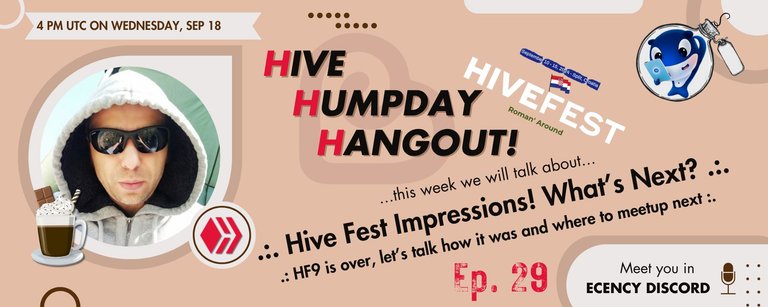 HiveFest Impressions! What's Next? .:. Hive Humpday Hangout Ep.29 (Wednesday, September 18th, 4 PM UTC)