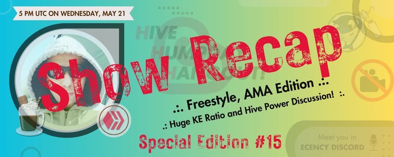 Huge KE Ratio and Hive Power Discussion! .:. Recap of Hive Humpday Hangout SE #15 (May 21, 2025)
