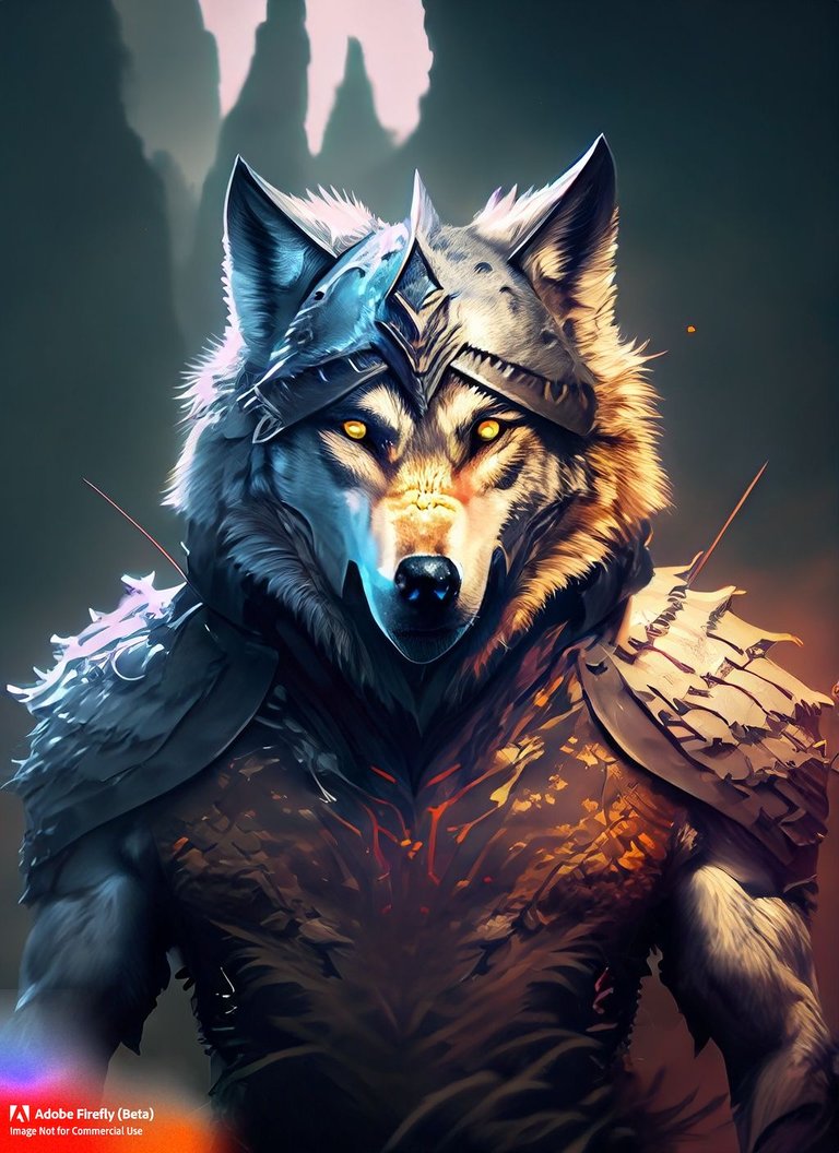 Firefly_Fantasy+wolf warrior, with a helmet, cinematic ligth, living in his natural environment_art,oil_paint,concept_art_13733.jpg