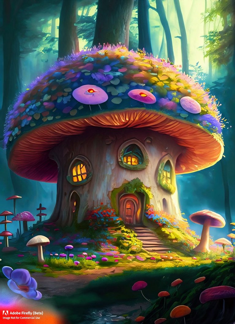 Firefly_colorful,+mushroom house, fantasy mushroom house, fantasy forest, morning light, flowers, masterpiece_art,nostalgic,beautiful,concept_art,fantasy,digital,painting,oil_paint,beautiful,oil_paint_15820.jpg