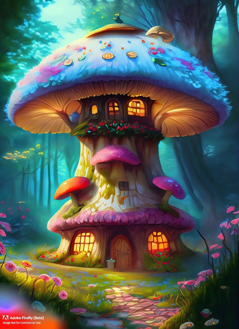 Firefly_colorful,+mushroom house, fantasy mushroom house, fantasy forest, morning light, flowers, masterpiece_art,nostalgic,beautiful,concept_art,fantasy,digital,painting,oil_paint,beautiful,oil_paint_933.jpg