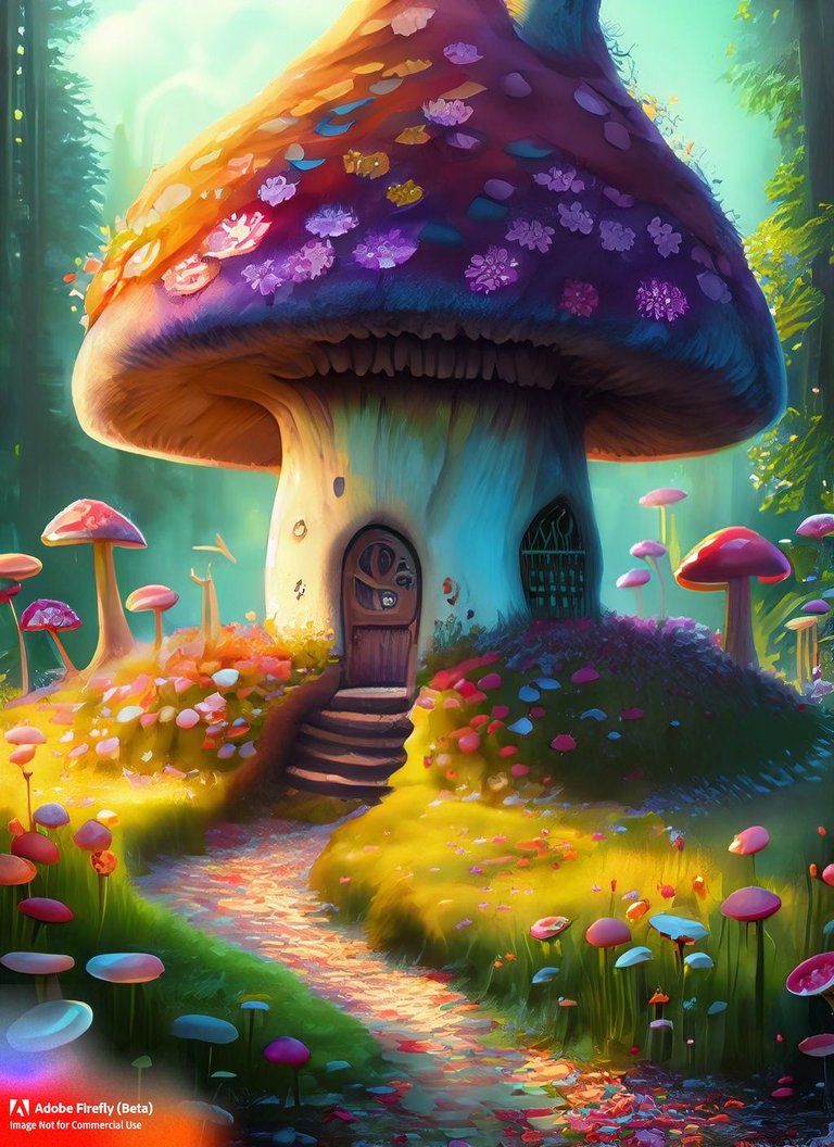 Firefly_colorful,+mushroom house, fantasy mushroom house, fantasy forest, morning light, flowers, masterpiece_art,nostalgic,beautiful,concept_art,fantasy,digital,painting,oil_paint,beautiful,oil_paint_67304.jpg