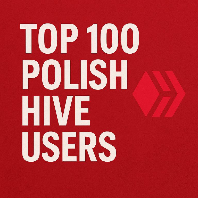 Top 100 #polish Hive Users