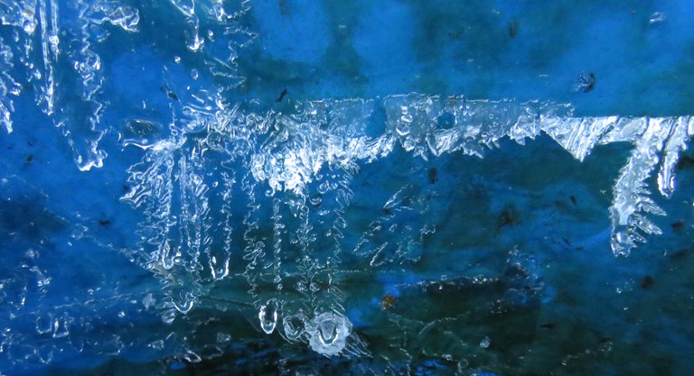 ice crystals on side of rainbarrel.JPG
