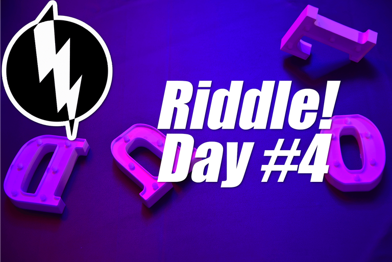 [ENG/DEU] Can You Solve the Riddle? Day #4 | Win 5 HSBI & 1,000 Ecency Points!