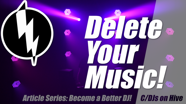 [ENG/DEU] Become a Better DJ! Delete Everything but Your High Quality 5-Star Songs!