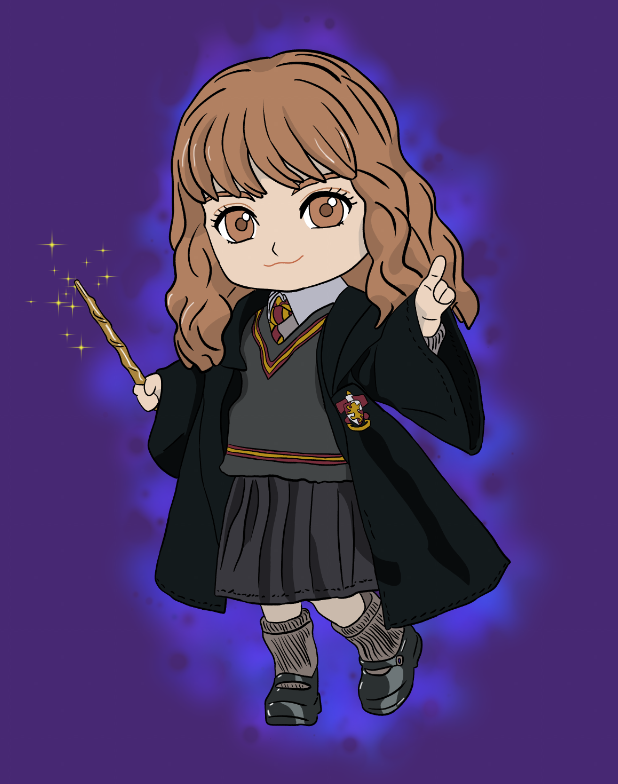  Dibujando a Hermione Granger // Drawing Hermione Granger