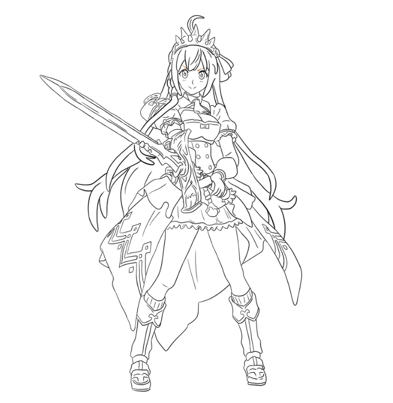 Pecorine Lineart.PNG