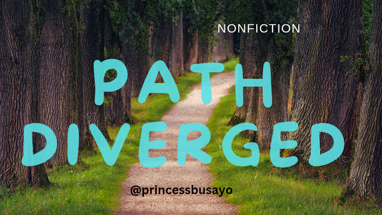 Path Diverged!!!