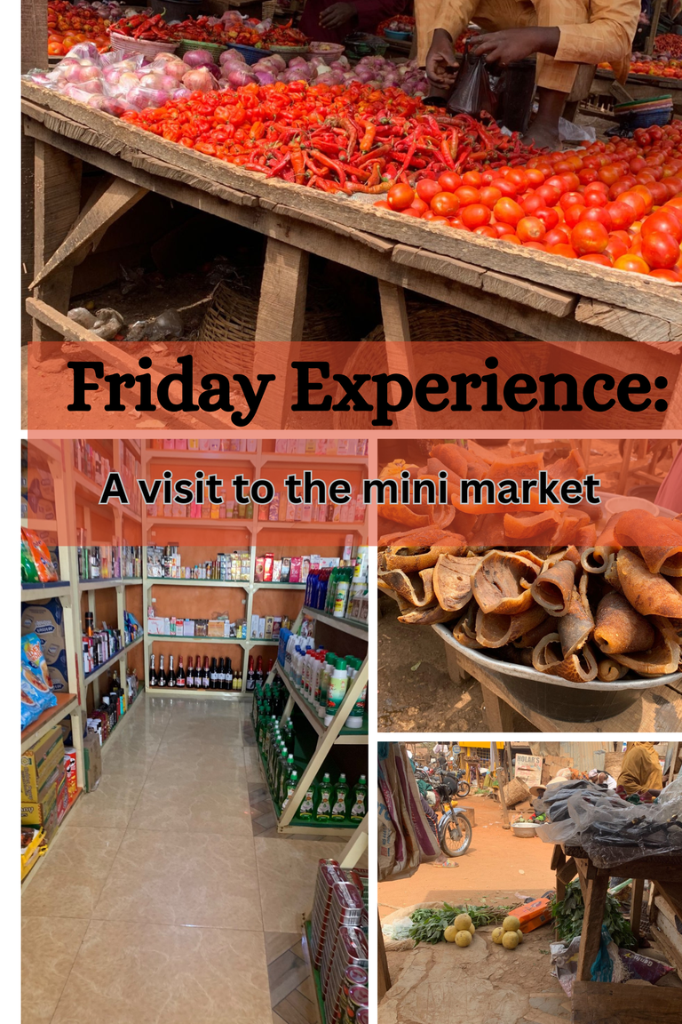 A Visit to The Mini Market on Friday. A Calculated Budget