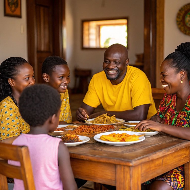 The Joy of Family Dining Together 