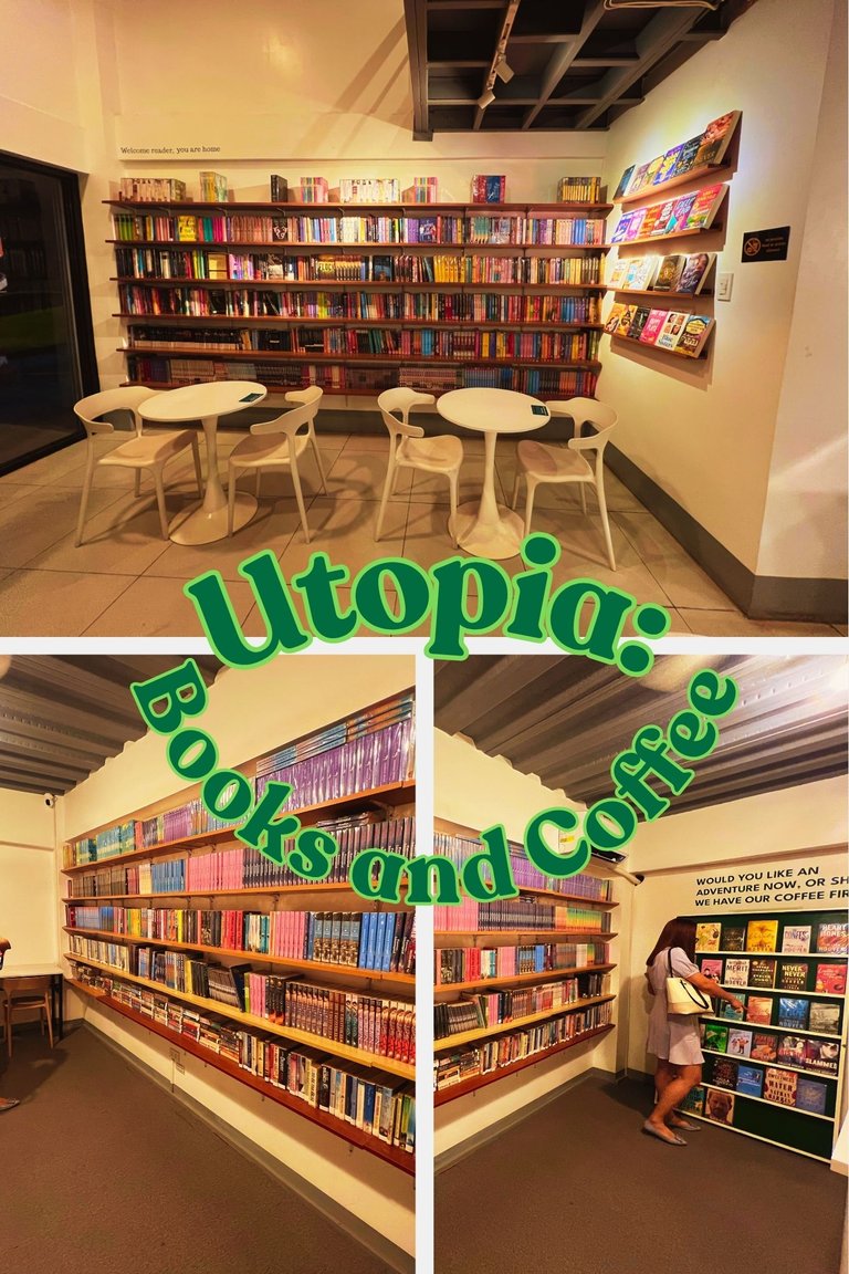 Utopia Books and Coffee: Visiting this Bookstore Cafe in Dumaguete, Philippines - The Coffee Shop Prompt | Week 118