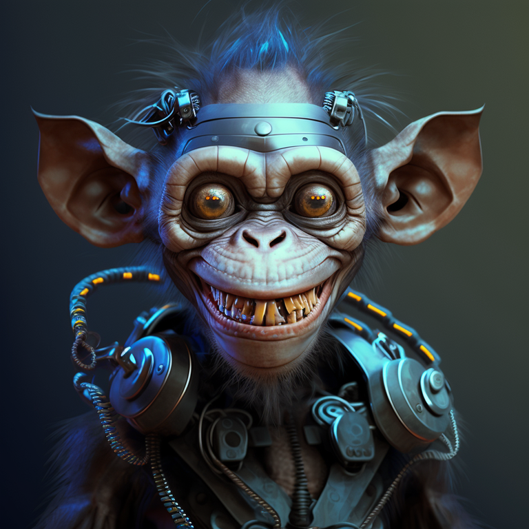 enfp99_Little_psychopathic_smiling_monkey_with_cybernetic_cloth_d7b68eda-8a87-40da-905f-d7b990b0dc98.png