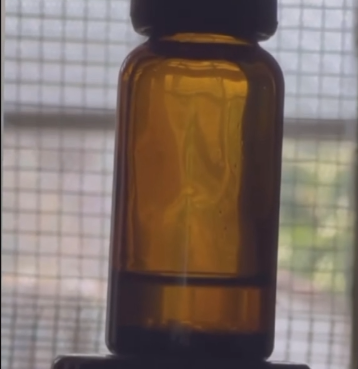 The Total Yield of Essential Oil after 3 Rounds of distillation, roughly 3ml maybe a little more
