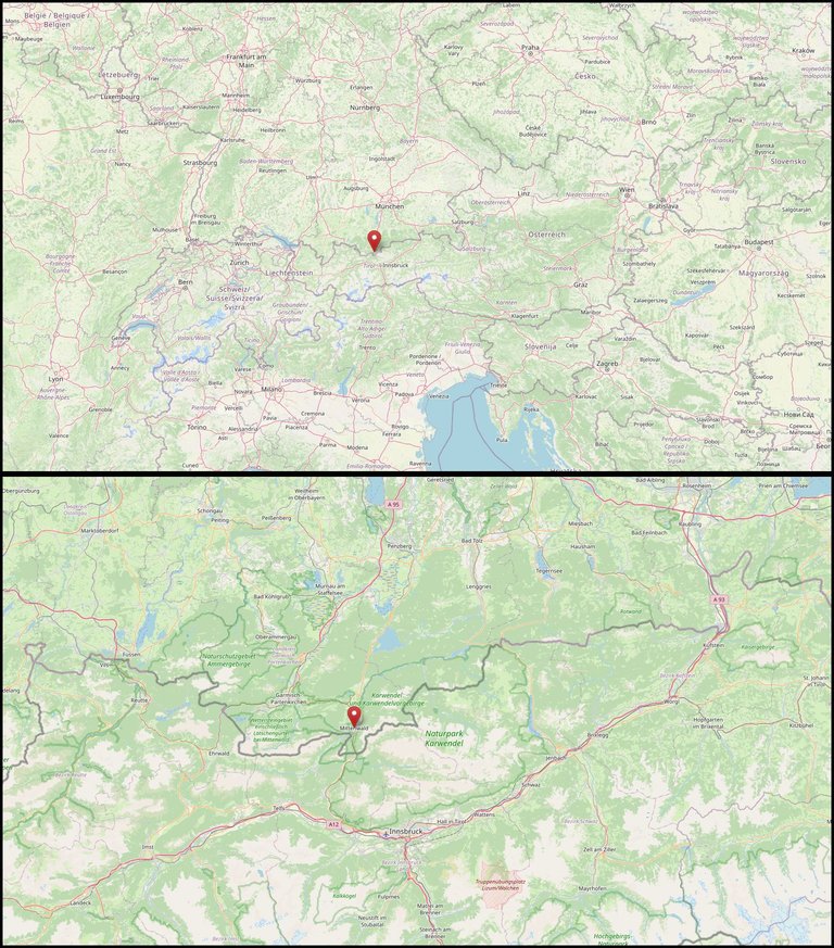 OSM Map - Mittenwald