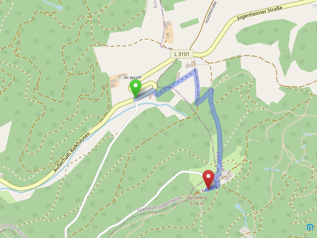 Felsberg - OpenStreetMaps