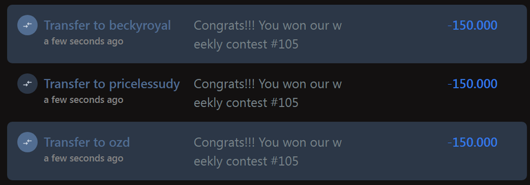 Ecency Points rewards QC Contest 105