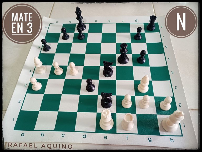 ✔️ Ejercicio de Mate en Tres N042 para principiantes